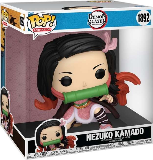 Demon Slayer Vinylová figurka č.1892 Nezuko Kamado (Jumbo Pop!) Sberatelská postava standard - Merchstore.cz Demon Slayer Vinylová figurka č.1892 Nezuko Kamado (Jumbo Pop!) Sberatelská postava standard - Merchstore.cz