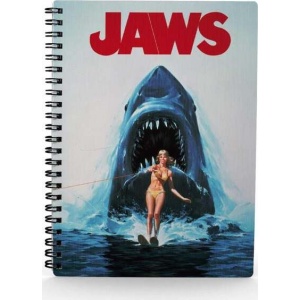 Der weisse Hai 3D notes Jaws - Alternative Poster Poznámkový blok vícebarevný - Merchstore.cz