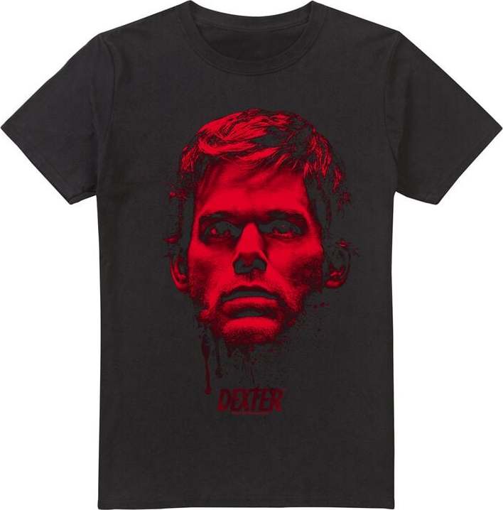 Dexter Bloody Face Tričko černá - Merchstore.cz Dexter Bloody Face Tričko černá - Merchstore.cz