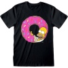 Die Simpsons Donut Tričko černá - Merchstore.cz