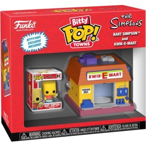 Die Simpsons Vinylová figurka Bart Simpson and Kwik-E-Mart (Bitty Pop! Town) Sberatelská postava standard - Merchstore.cz