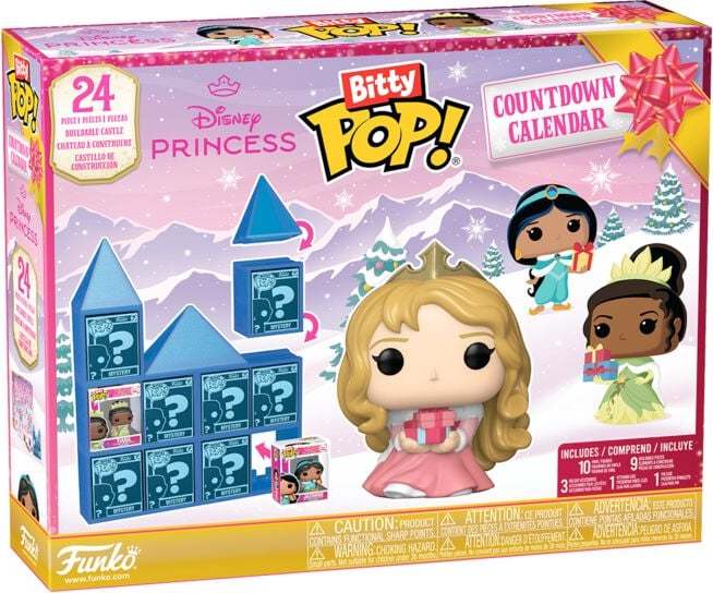 Disney Odpočítavací kalendář Disney Princess - Bitty Pop! Funko Adventní kalendář standard - Merchstore.cz Disney Odpočítavací kalendář Disney Princess - Bitty Pop! Funko Adventní kalendář standard - Merchstore.cz