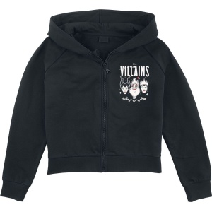 Disney Villains - Kids - Evil Queens detská mikina s kapucí na zip černá - Merchstore.cz
