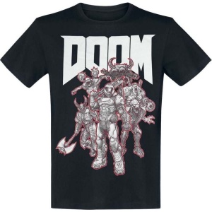 Doom Demon Slayer Tričko černá - Merchstore.cz