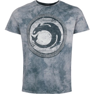 Drachenzähmen leicht gemacht Dragons - Shield Tričko vícebarevný - Merchstore.cz