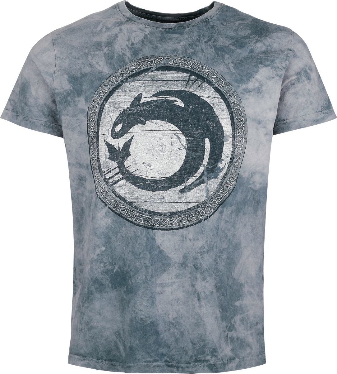 Drachenzähmen leicht gemacht Dragons - Shield Tričko vícebarevný - Merchstore.cz