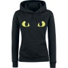 Drachenzähmen leicht gemacht Dragons Toothless Shiny Eyes Dámská mikina s kapucí černá - Merchstore.cz