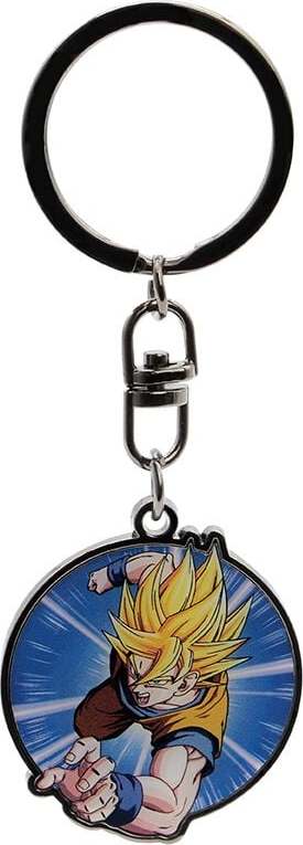 Dragon Ball Goku Super Saiyan Klíčenka vícebarevný - Merchstore.cz