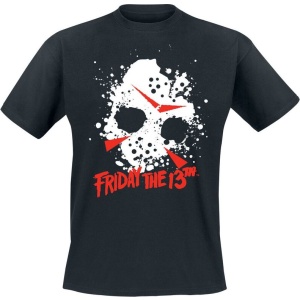 Friday The 13th Friday 13th Jason Splat Tričko černá - Merchstore.cz