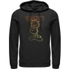 Garfield Ombre Garfield Mikina s kapucí černá - Merchstore.cz