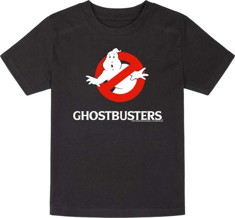 Ghostbusters Metal-Kids - Logo detské tricko černá - Merchstore.cz