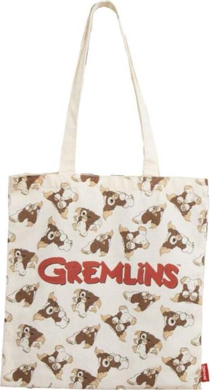 Gremlins Gizmo Plátená taška přírodní - Merchstore.cz