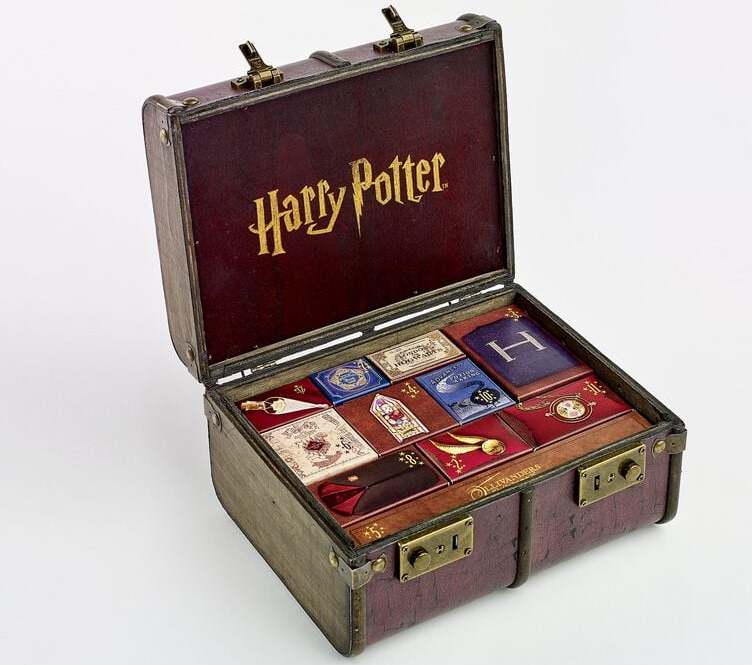Harry Potter Adventní kalendář ve tvaru kufru Adventní kalendář vícebarevný - Merchstore.cz