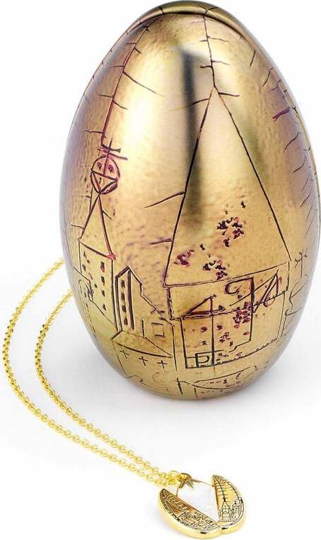 Harry Potter Dárková dóza Golden Egg Náhrdelník - řetízek zlatá - Merchstore.cz