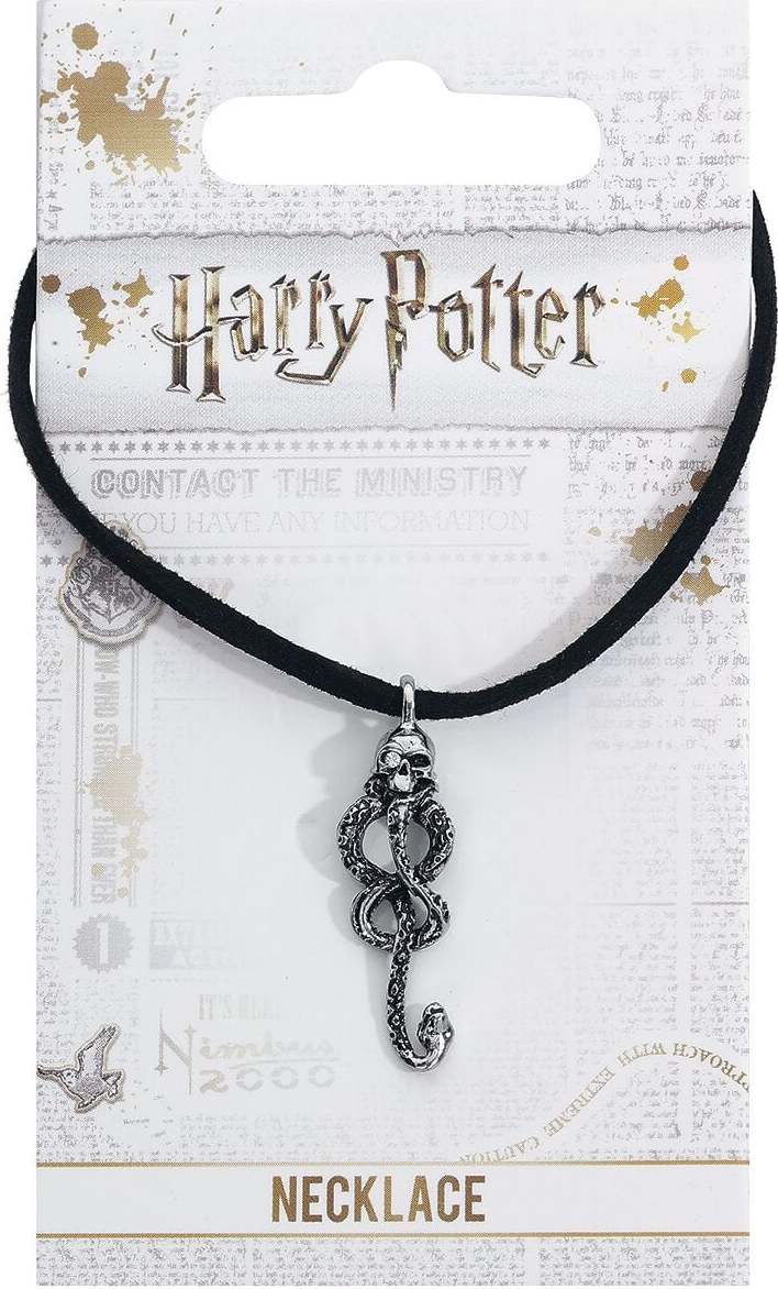 Harry Potter Dunkles Mal Náhrdelník stríbrná - Merchstore.cz
