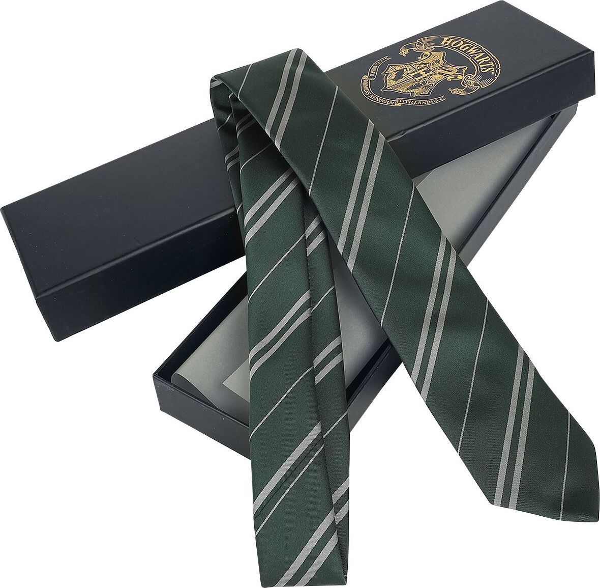 Harry Potter Slytherin kravata zelená/šedá - Merchstore.cz
