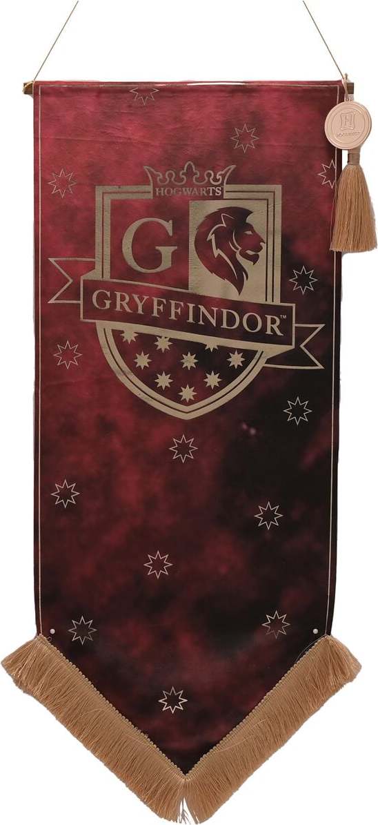 Harry Potter Vlajka Nebelvír dekorace vícebarevný - Merchstore.cz