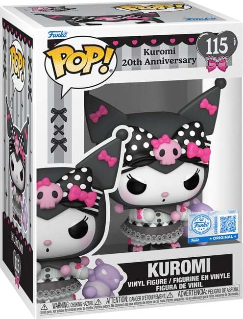 Hello Kitty Vinylová figurka č.115 Hello Kitty and Friends - Kuromi Sberatelská postava standard - Merchstore.cz