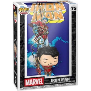 Iron Man Vinylová figurka č.75 Iron Man ´68 (Comic Cover) Sberatelská postava standard - Merchstore.cz