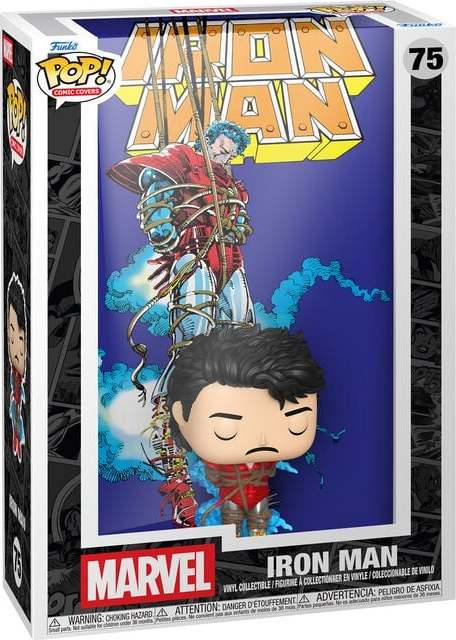 Iron Man Vinylová figurka č.75 Iron Man ´68 (Comic Cover) Sberatelská postava standard - Merchstore.cz Iron Man Vinylová figurka č.75 Iron Man ´68 (Comic Cover) Sberatelská postava standard - Merchstore.cz