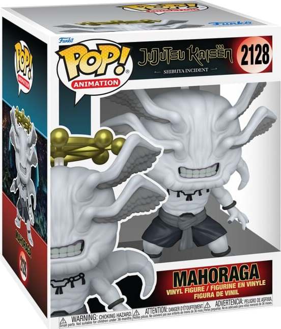 Jujutsu Kaisen Vinylová figurka č.2128 Mahoraga (Super Pop!) Sberatelská postava standard - Merchstore.cz Jujutsu Kaisen Vinylová figurka č.2128 Mahoraga (Super Pop!) Sberatelská postava standard - Merchstore.cz