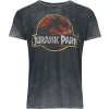 Jurassic Park Jurassic Park Logo Tričko černá - Merchstore.cz