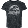 Jurassic Park Jurassic Park Logo Tričko černá - Merchstore.cz