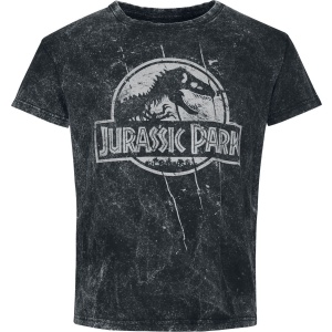 Jurassic Park Jurassic Park Logo Tričko černá - Merchstore.cz
