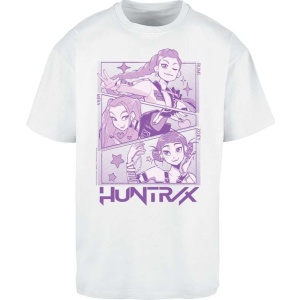 KPop Demon Hunters Huntrix Manga Panels Tričko bílá - Merchstore.cz