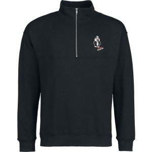 krtek Mikina se zapínáním na zip Krteček Mikina černá - Merchstore.cz