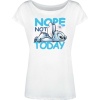 Lilo & Stitch Nope Not Today Dámské tričko bílá - Merchstore.cz