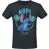 Lilo & Stitch Nope Not Today Tričko černá - Merchstore.cz