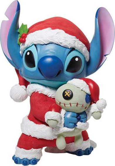 Lilo & Stitch Stitch im Weihnachtsmannkostüm Socha vícebarevný - Merchstore.cz