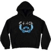 Lilo & Stitch Stitch - Teddy Hoodie Dámská mikina s kapucí černá - Merchstore.cz