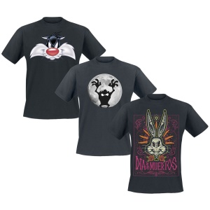 Looney Tunes Balení triček Looney Tunes Tričko vícebarevný - Merchstore.cz