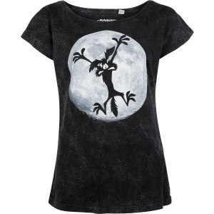Looney Tunes Coyote - Moon Jump Dámské tričko vícebarevný - Merchstore.cz