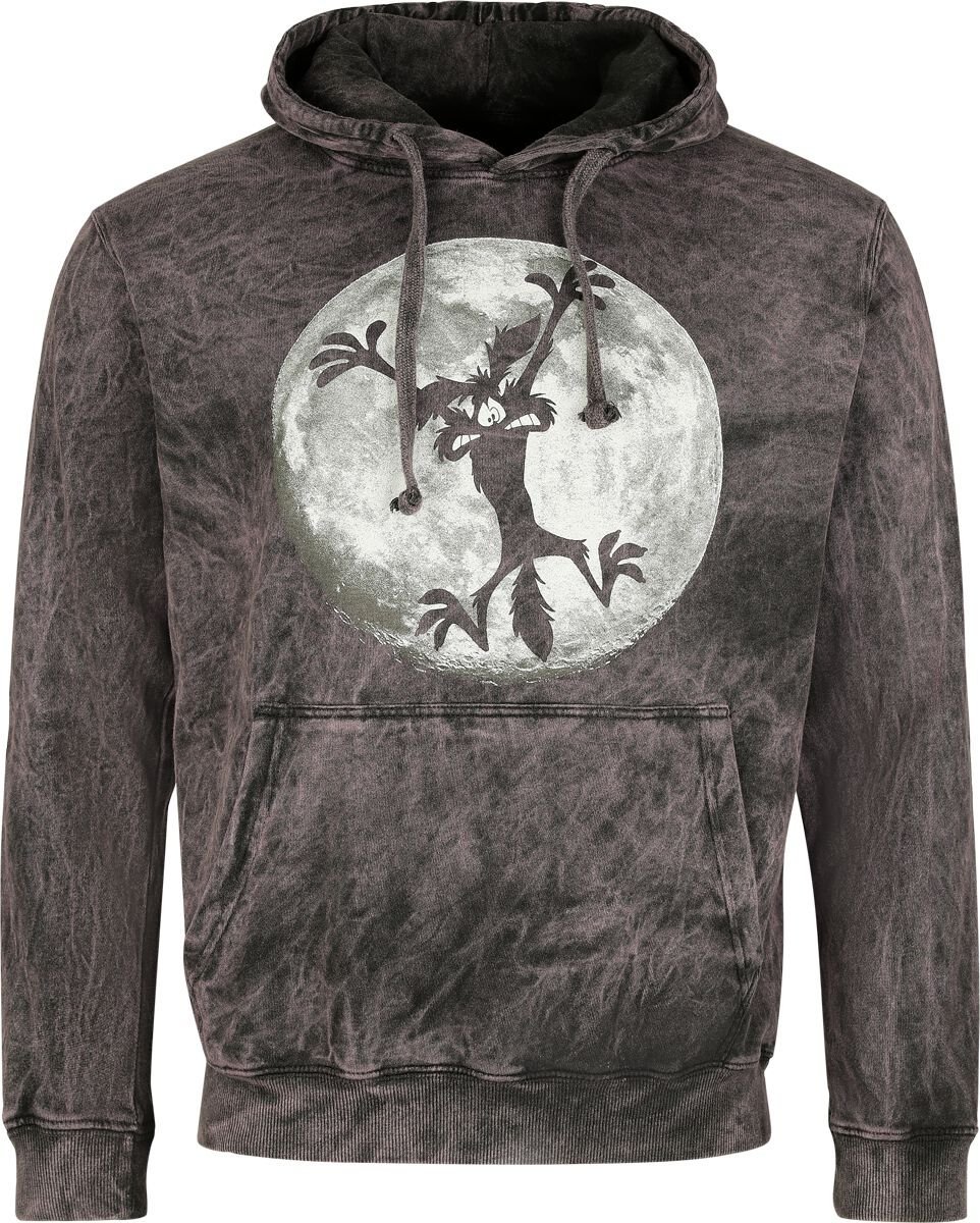 Looney Tunes Coyote - Moon Jump Mikina s kapucí vícebarevný - Merchstore.cz