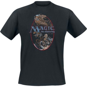Magic The Gathering Black Knight Tričko černá - Merchstore.cz