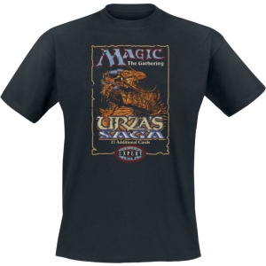 Magic The Gathering Dragon Tričko černá - Merchstore.cz
