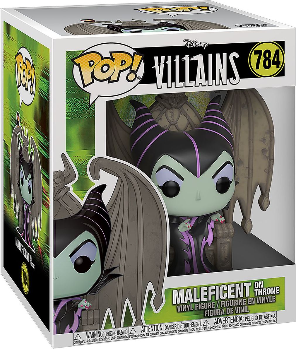 Maleficent Vinylová figurka č. 784 Maleficent on Throne (Pop! Deluxe) Sberatelská postava standard - Merchstore.cz