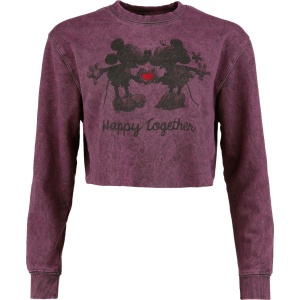 Mickey & Minnie Mouse Happy Together Dámská mikina šeríková - Merchstore.cz