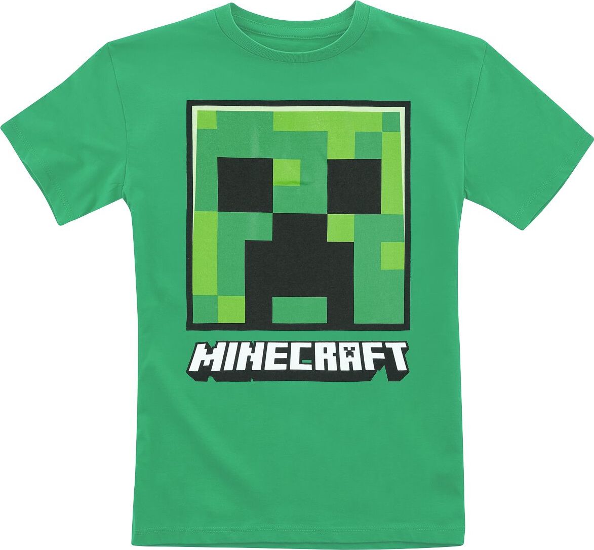 Minecraft Kids - Creeper Face detské tricko zelená - Merchstore.cz Minecraft Kids - Creeper Face detské tricko zelená - Merchstore.cz