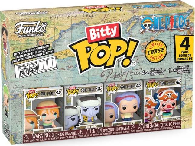 One Piece Balení 4 ks vinylových figurek Nami (Bitty Pop!) Sberatelská postava standard - Merchstore.cz One Piece Balení 4 ks vinylových figurek Nami (Bitty Pop!) Sberatelská postava standard - Merchstore.cz