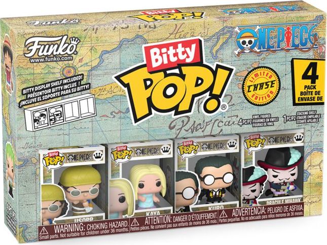 One Piece Balení 4 ks vinylových figurek Usopp (Bitty Pop!) Sberatelská postava standard - Merchstore.cz One Piece Balení 4 ks vinylových figurek Usopp (Bitty Pop!) Sberatelská postava standard - Merchstore.cz