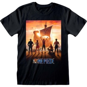 One Piece Key Art Tričko černá