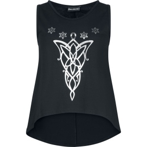 Pán prstenů Arvenina Vecernice Dámský top černá