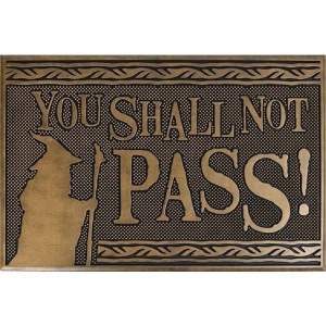 Pán prstenů You Shall Not Pass Rohožka vícebarevný - Merchstore.cz