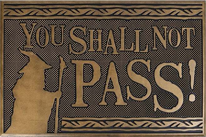 Pán prstenů You Shall Not Pass Rohožka vícebarevný - Merchstore.cz