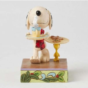 Peanuts Figurka Snoopy and Woodstock - Cookies For Santa Sberatelská postava vícebarevný - Merchstore.cz