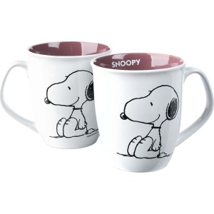 Peanuts Snoopy keramický hrnek bílá - Merchstore.cz